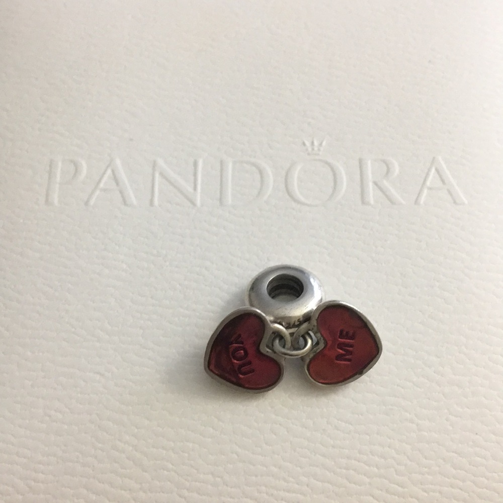 Pandora “Me and You” Enamel Charm